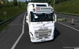 ETS2 Volvo Part Mod: BIG Lightbox Volvo FH5 2020 DB Schenker 1.44 (Image #6)