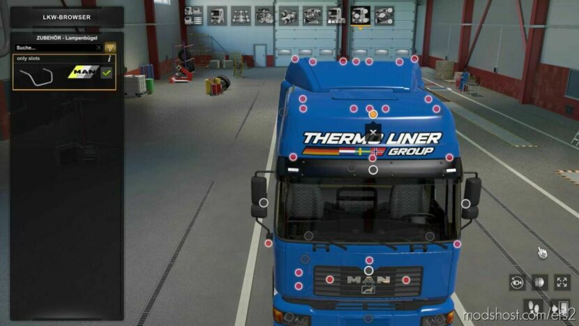 MAN F2000 Slot Mod V3.0 for Euro Truck Simulator 2