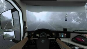 ETS2 Rain Weather Mod: Cold Rain V0.2.6 (Image #2)