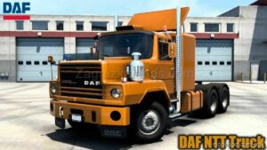 ETS2 DAF Truck Mod: NTT V1.2.1 1.44 (Featured)