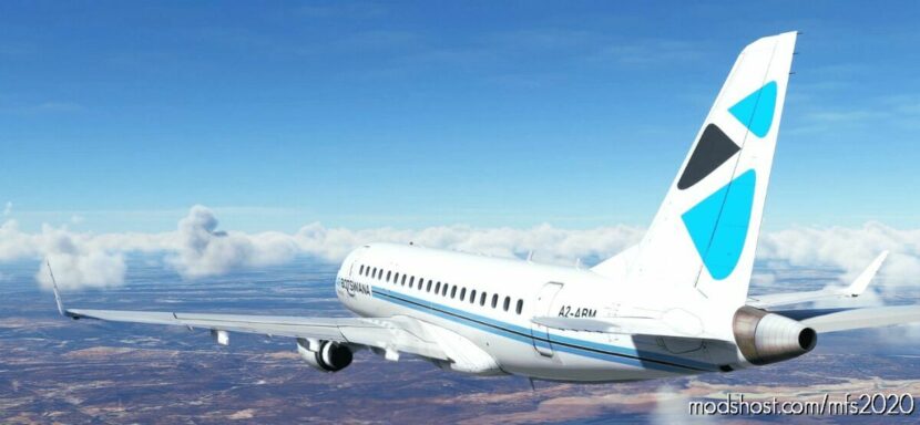 AIR Botswana – Virtualcol Embraer 170 [Fictional] for Microsoft Flight Simulator 2020