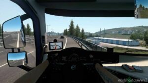 ETS2 Mirrors Part Mod: TOP Corner & Small Mirrors 1.44 (Image #3)