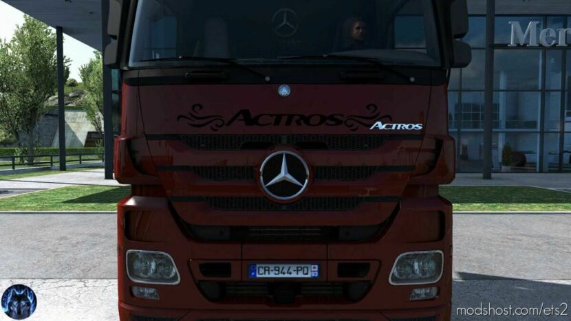 Mercedes Actros MP3 Reworked V3.9 for Euro Truck Simulator 2