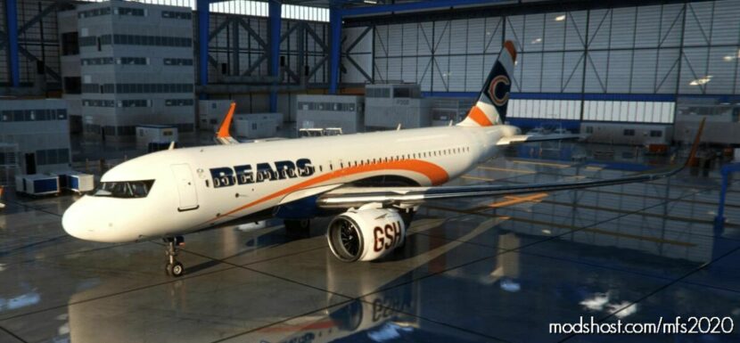 Chicago Bears Livery (NFL) for Microsoft Flight Simulator 2020