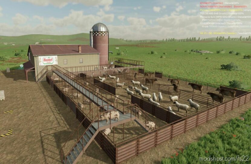 Ricci Slaughterhouse for Farming Simulator 22