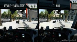 ETS2 Mirrors Part Mod: TOP Corner & Small Mirrors NO Frame 1.43 - 1.44 (Image #2)