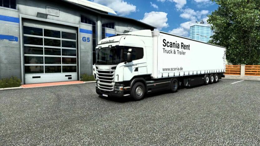 Combo Skin Scania Rent for Euro Truck Simulator 2