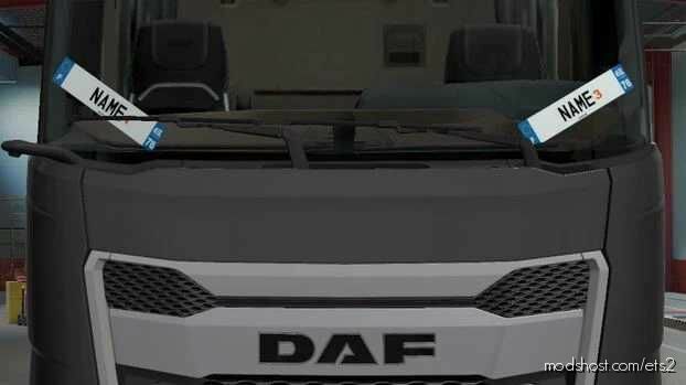 DRV Plaque Muti for Euro Truck Simulator 2