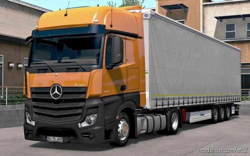 Mercedes NEW Actros V1.7 for Euro Truck Simulator 2