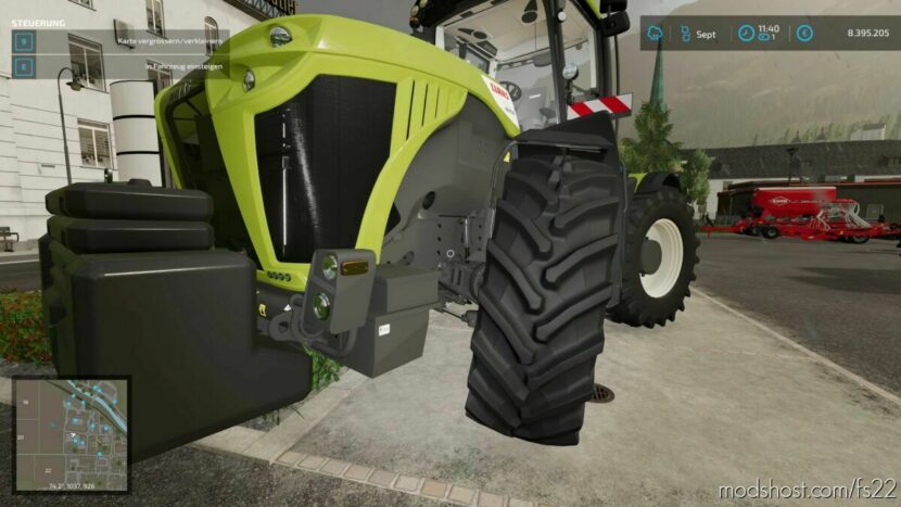 Claas Xerion 4500-5000 V1.0.2 for Farming Simulator 22