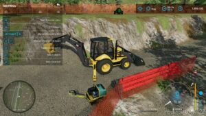 FS22 Caterpillar Tractor Mod: CAT 420F Backhoe Loader V1.0.1 (Image #2)