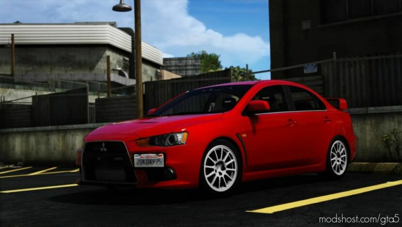 2012 Mitsubishi Lancer Evolution X [Add-On |Tuning | Template] for Grand Theft Auto V