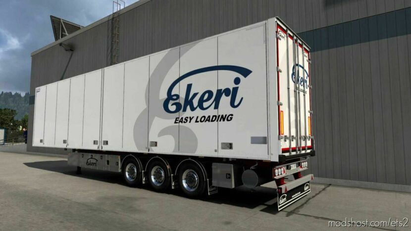 Ekeri Trailers Revision By Kast [1.44] for Euro Truck Simulator 2