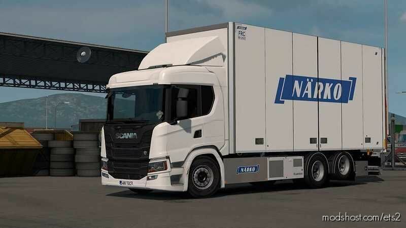 Rigid Chassis Addon For Eugene’s Scania NG By Kast V1.4.7 for Euro Truck Simulator 2