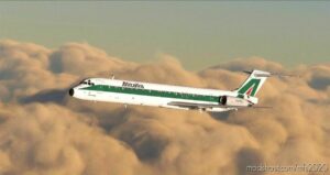Alitalia (I-Dacs) FLY Maddog X MD8X – 8K for Microsoft Flight Simulator 2020