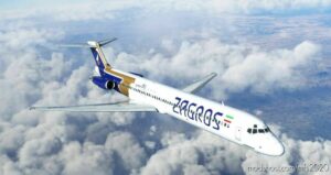Zagros Airlines (Ep-Zam) MD82 – 8K for Microsoft Flight Simulator 2020