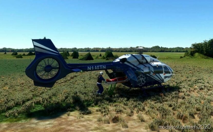 HPG H145 Hems Action Pack Skylife Helicopter for Microsoft Flight Simulator 2020