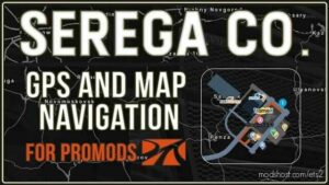 GPS And Map Navigation Mod For Promods for Euro Truck Simulator 2