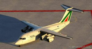 MSFS 2020 Livery Mod: Alitalia Express (Azzurra AIR) V1.0.1 (Image #2)