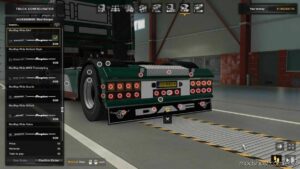 ETS2 DAF Part Mod: XF Holland Style Rearbumper 1.44 (Image #3)