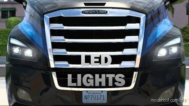 LED Headlight For Freightliner Cascadia 2019 for American Truck Simulator