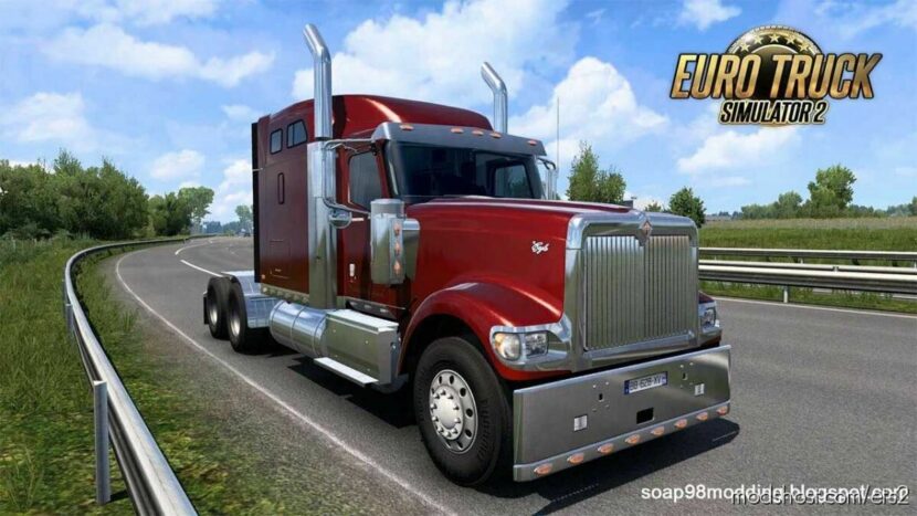 International 9900I For [1.44] By Soap98 for Euro Truck Simulator 2