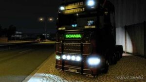 ETS2 Scania Part Mod: Front Badge LED V1.2 (Image #3)