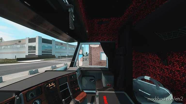 Scania 143M RED Plush Interior + Exterior V2.0 for Euro Truck Simulator 2