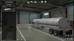 ETS2 Trailer Mod: Fruehauf Tanker 1.44 (Image #2)