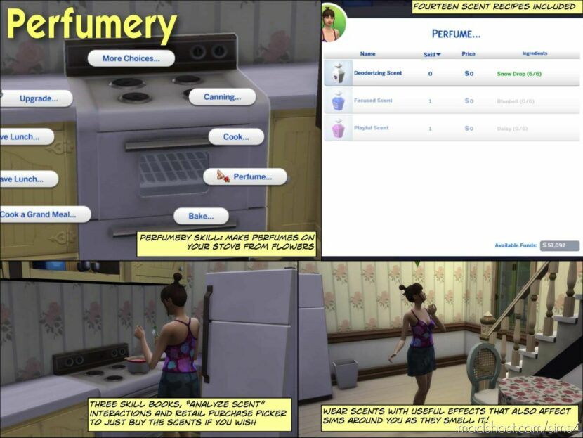 Perfumery Mod for The Sims 4