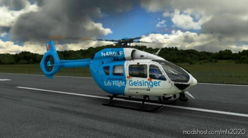 HPG H145 Hems Action Pack Geisinger Life Flight for Microsoft Flight Simulator 2020