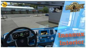 ETS2 Scania Mod: Insanux Scania NG Interior EU V1.05 (Image #2)