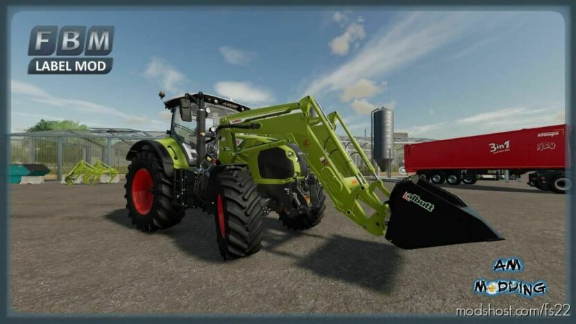 Claas Axion 800 Frontlader Edition for Farming Simulator 22