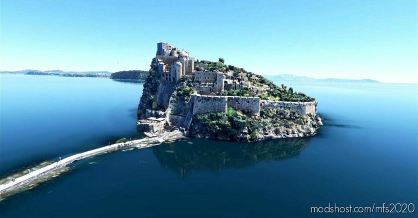 Château Aragonais / Aragonese Castle for Microsoft Flight Simulator 2020