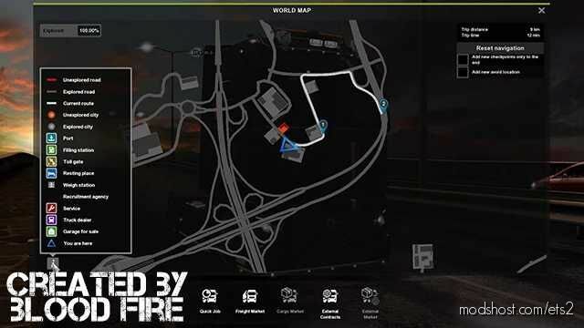 Discovery Map Helper [1.44] for Euro Truck Simulator 2
