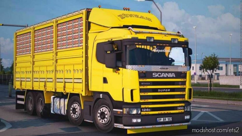Scania 124G Kirkayak [1.43 – 1.44] for Euro Truck Simulator 2