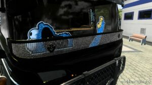 ETS2 RJL Part Mod: Cookie Monster Wiper Stickers (Image #3)