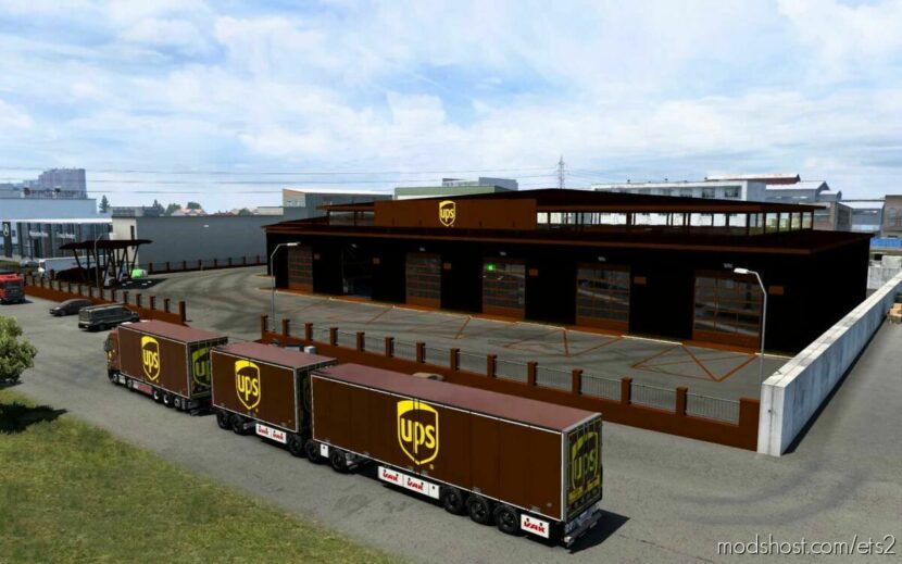 Garage UPS [1.44] for Euro Truck Simulator 2