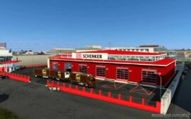 ETS2 Mod: Garage DB Schenker 1.44 (Image #2)