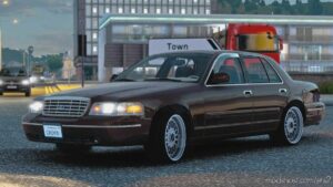 ETS2 Ford Car Mod: Crown Victoria 2012 V5.3 1.44 (Image #3)