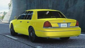 ETS2 Ford Car Mod: Crown Victoria 2012 V5.3 1.44 (Image #6)