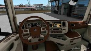 Scania Next-Gen Leather Interior By Sheytan [1.44] for Euro Truck Simulator 2