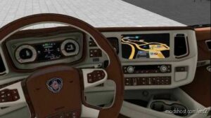 ETS2 Scania Mod: Next-Gen Leather Interior By Sheytan 1.44 (Image #2)