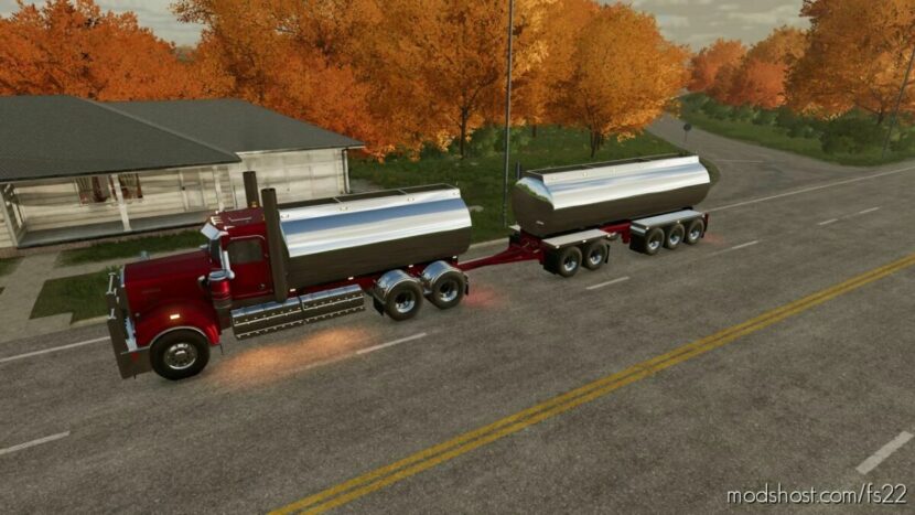 Liquid Tanks For Kenworth for Farming Simulator 22