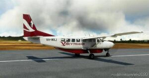 MSFS 2020 Livery Mod: C208 Skytrans Airlines (Image #2)