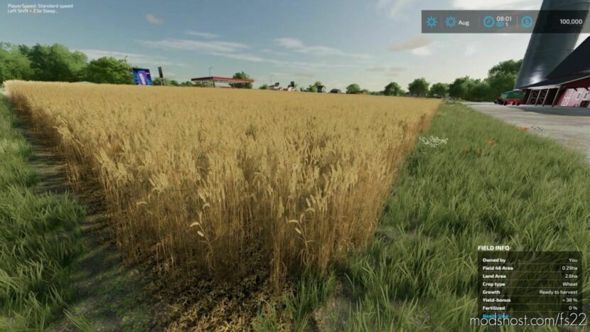 Additional Field Info V1.0.2 for Farming Simulator 22