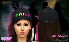 Sims 4 Female Mod: ♠ 2NE1 • FanGirl ♠ Clothes SET (Jackets and hats) (Image #3)