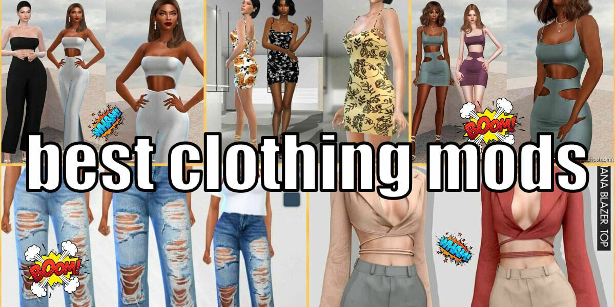 the sims 4 clothing mod packs