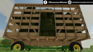 FS22 John Deere Pack Mod: Wooden Thrower Rack (Image #3)