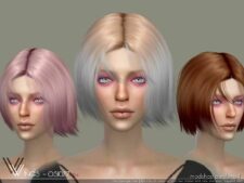 Sims 4 Female Hair Mod: Wings-Os1027 (Image #2)